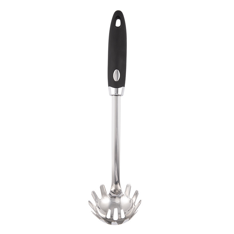 Europe style New pattern kitchenware set with stand black color handle cooking tools patato masher