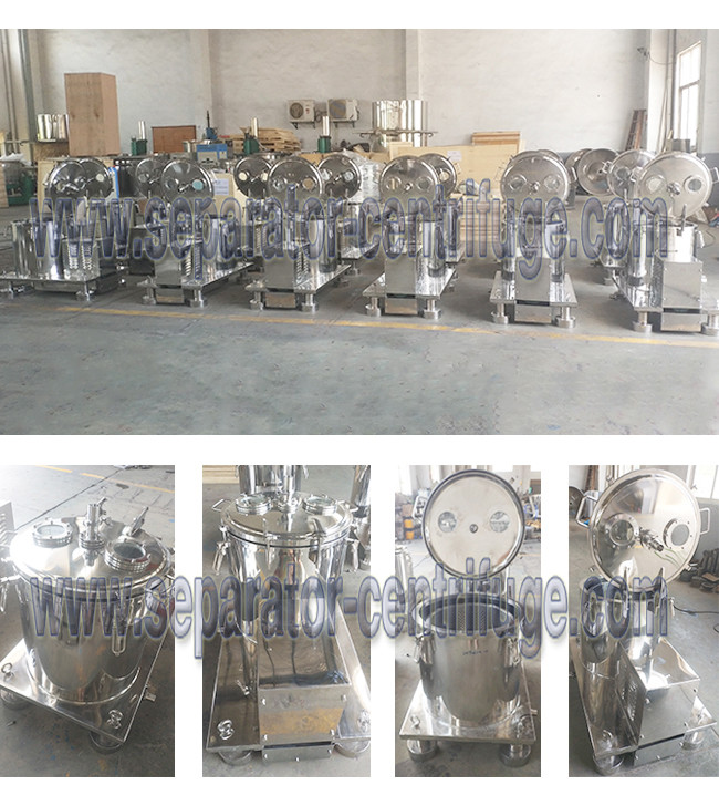 CBD Oil Extract Machine Basket Type Industrial Centrifuge Separate Plant Material