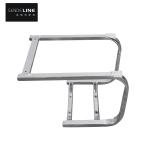 Office Swivel Chair Accessories Chrome Bow Frame Metal Chair Frame Flat Tube