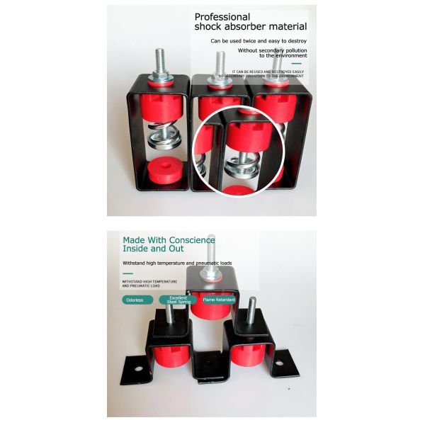 Sound Insulation Wall Vibration Absorber Rubber Anti Vibration Rubber Isolator Mounts