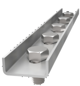1.4KN/m2 Snow Load Anodized Solar Panel Roof Mounting Brackets for PV Ground Mounting