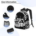 Lightweight Custom Print School Bags with 600D Polyster Interior Compartment
