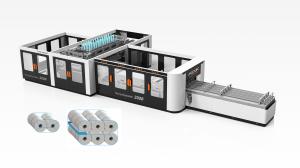 Wholesale BRT HHT Paper Roll Wrapping Machine 90bags/Min 5 Lanes from china suppliers