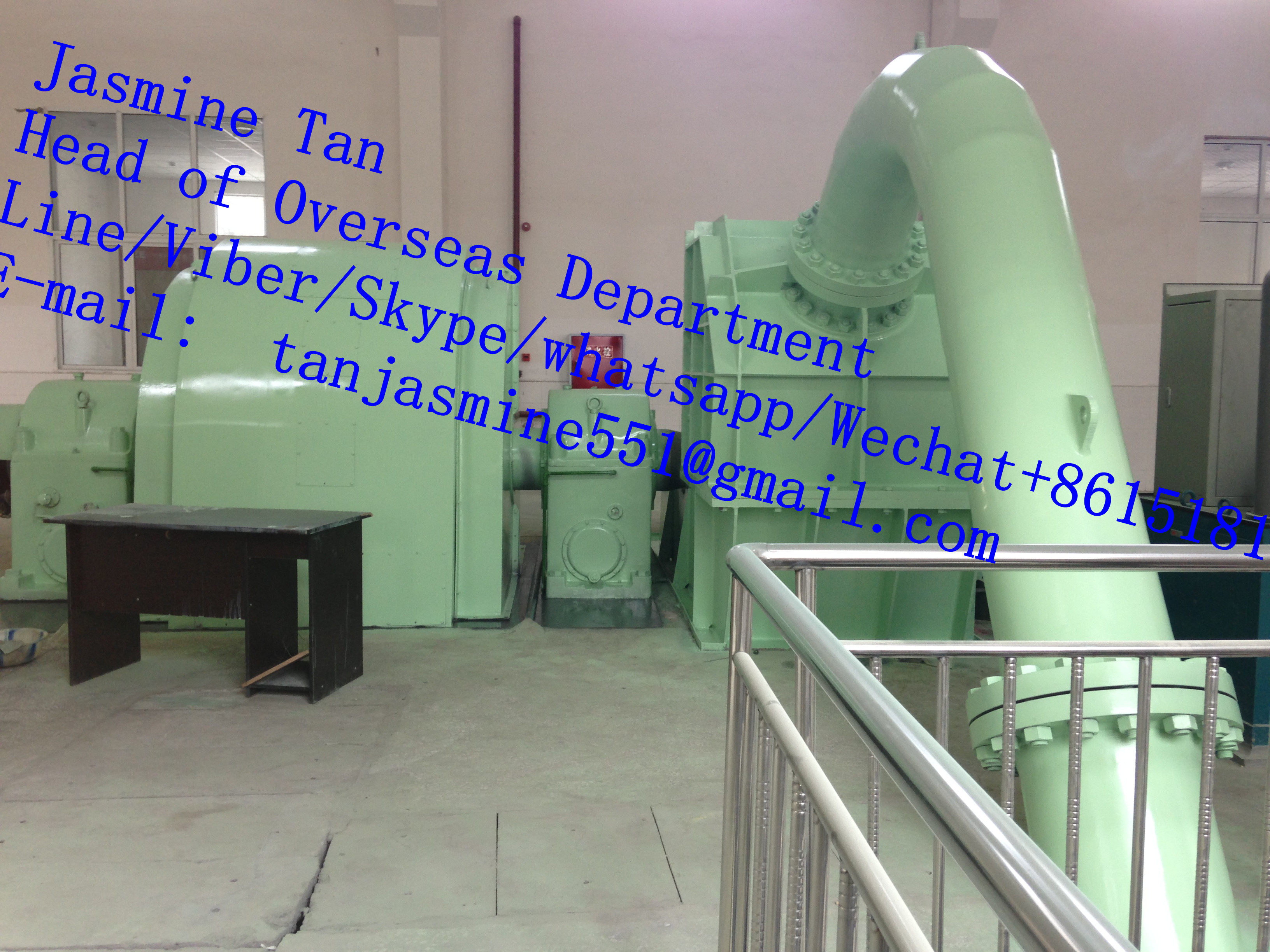 Mini Hydro Pelton Water Turbine Generator 2000kw Pelton Turbine Generator
