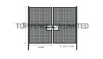 3D wire mesh fence panels