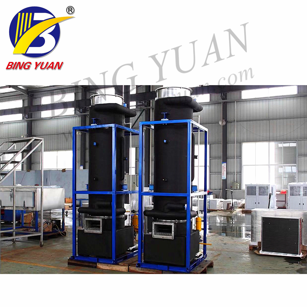 1 Tons 380 Volt R22A 28mm Ice Tube Maker Machine