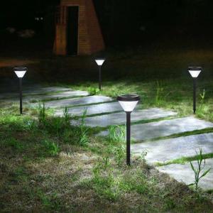 Wholesale Aluminum Yard Lawn Spike Solar Garden Light Global Sunrise Lights Solar Lawn Light from china suppliers