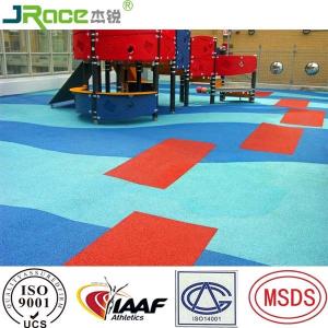 Wholesale Outdoor Floor Covering EPDM Rubber Flooring High Elasticity And Wear Resistance from china suppliers