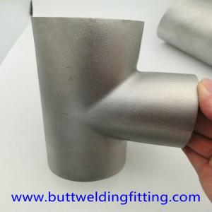 Wholesale Dn15-3000 Stainless Steel Tee , Astm A234 Gr Wpb Butt Weld Reducing Tee from china suppliers