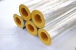 A1 Sound Absorbing Thermal Insulation Tube Fiber Glass Wool Veneer