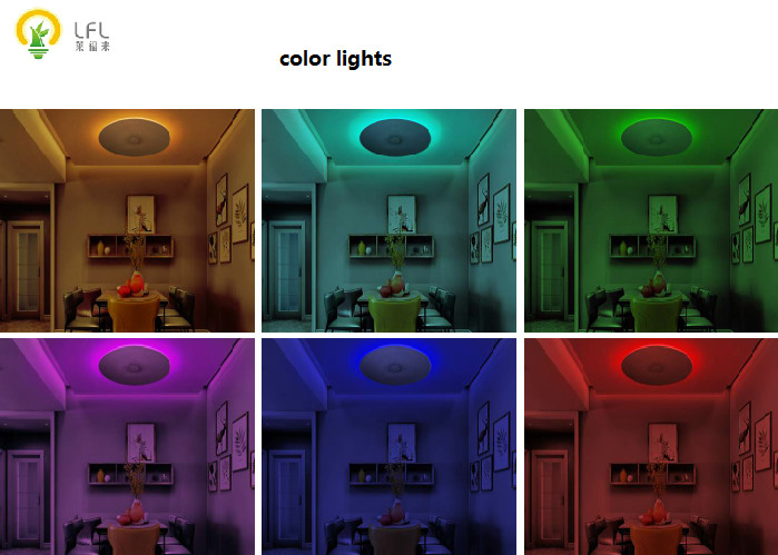 Enjoy Series Music LED Ceiling Lights , Smart Bluetooth LED Surface Mount Ceiling Lights