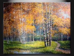 Wholesale For Decoration Beautiful Landscape Wall Paint Handmade Oil Painting , GDFT115 from china suppliers
