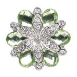 Luxury Environmental Diamond Buttons Jewelry Button For Clothing And Shoe