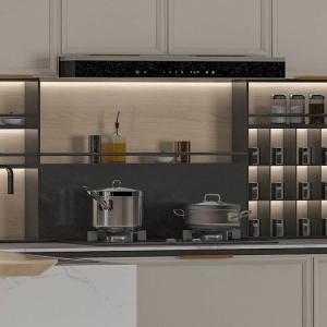 Wholesale Luxury Style Stainless Steel Ready Made Kitchen Cabinets Minimalist Style from china suppliers