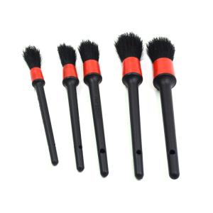 Wholesale Convenient Car Detailing Brushes , Flexible Car Seat Cleaning Brush 5 PCS from china suppliers
