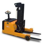 780mm 5M Walk Behind 2T Narrow Aisle Loading Electric Stacker Lifter
