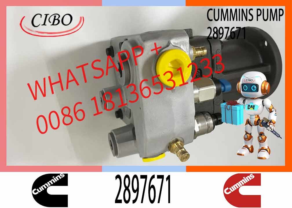 Hot Neutral Genuine Engine Part Qsk60 Fuel Pump Fuel Injector Pump 4307244 2897671