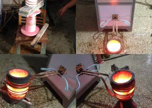 Wholesale IGBT Core Small Furnace For Melting Metal 24 Hours Continuously Smelting from china suppliers