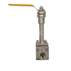 Wholesale Long Stem Welded Ball Valve 3 Pc For Chemical Pipelines Cryogenic Storage Tanks from china suppliers