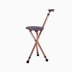 Customized Walking Cane With Chair Three Legs 15*30*80cm Multi Functional