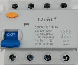 Wholesale 230VAC Surge Circuit Breaker , 12.5kA breaker with surge protection from china suppliers