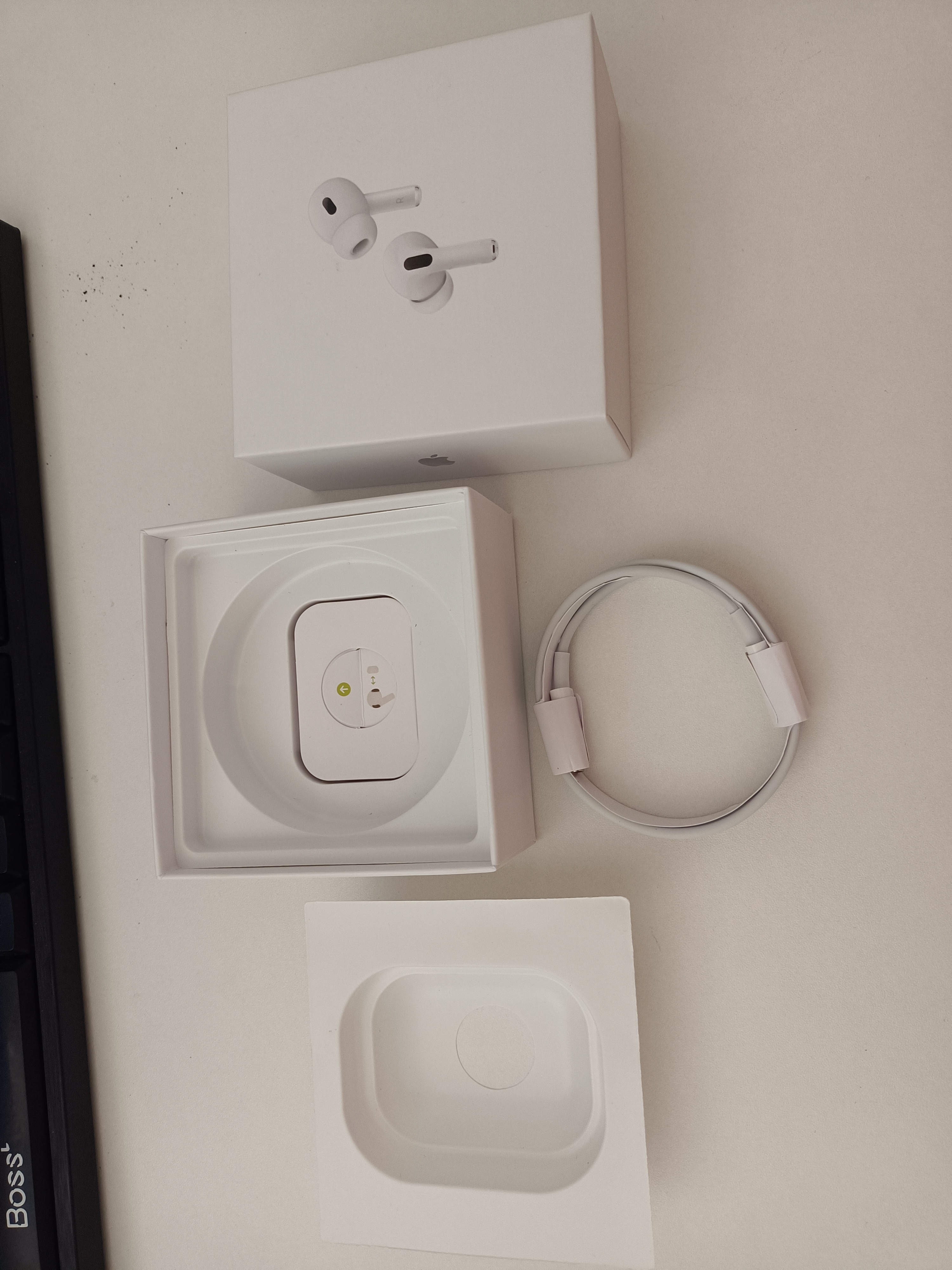 paper boxes packaging for airpods cases designs box best quality with appled logo box airpod pro