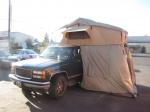 Outdoor Car Roof Shade Awning , Roof Rack Shade Awnings For 4x4 Vehicles
