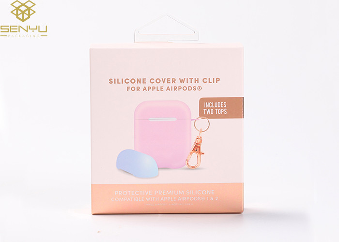 Mini Color Paper Box Mobile Accessories Packaging For Apple Airpods Protective Case