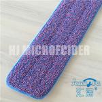 Purple Mixed Blue Color Dyed Yarn Mops For Home Cleaning 80% Polyester 20%