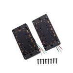 Alnico 5 Electric Guitar Humbucker With Cupronickel Cover 5-Conductor PVC Magnet