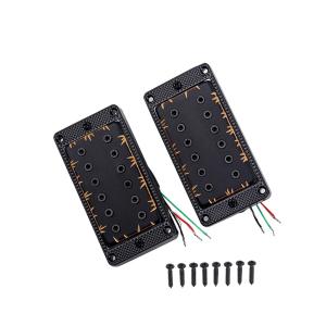 Wholesale Alnico 5 Electric Guitar Humbucker With Cupronickel Cover 5-Conductor PVC Magnet Wire from china suppliers