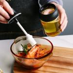 Restaurant Amber Microwave Heated Glass Tray Bowl Set