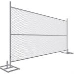 2.0mm 2.5mm 3.0mm Galvanized Mobile Temporary Fencing PVC Coated