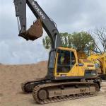 Low Working Hours Medium Digging Machinery Used Volvo EC210BLC Excavator