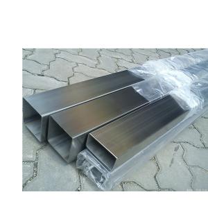 Wholesale SS202 Rectangular Stainless Steel Tube 304 430 301 Seamless from china suppliers
