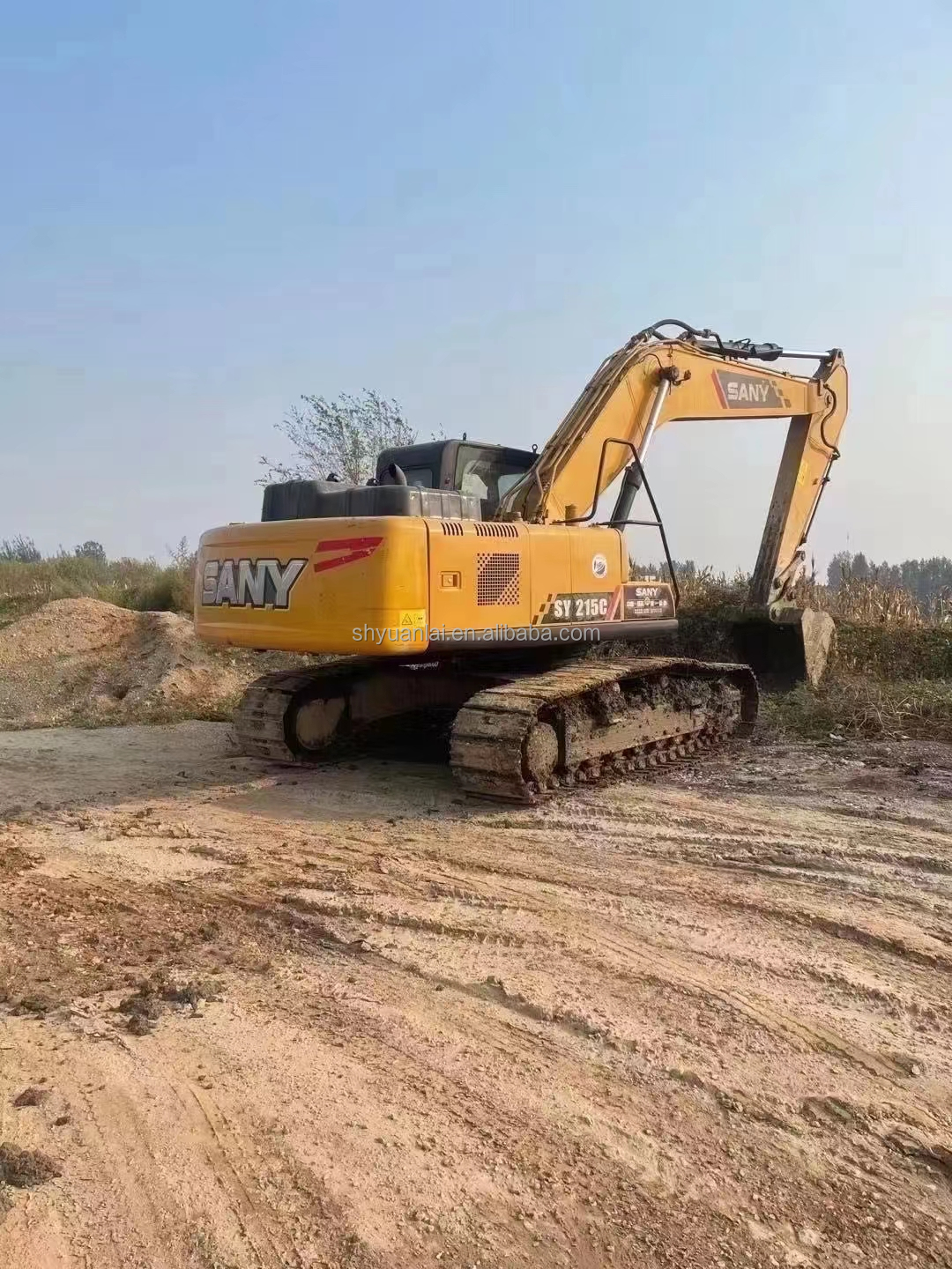 Original Hydraulic Cylinder Sany 215C Excavator Generation Forward Flow Technology