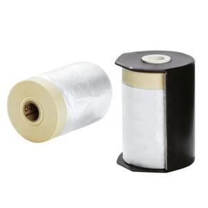 Wholesale PE Painters Pre Taped Masking Film Folded Protection Disposable Hand Masker For Painting from china suppliers