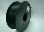 Flame Retardant Carbon Fiber 3d Printer Filament 1.75 / 3.0 Mm Black Color