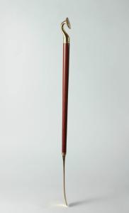 Wholesale Wooden Brass Shoe Horn Metal Exquisite Head Long Wooden Shoe Horn from china suppliers