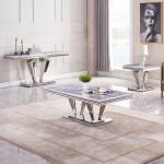 OEM 140x45x75cm Metal Marble Top Console Table For Living Room