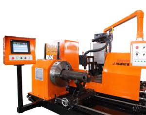 Wholesale OD50 - 630mm CNC Pipe Profile Cutting Machine For Steel Structure Fabricating from china suppliers