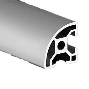 Wholesale 45 Degree 6063 T Slot Aluminium Extrusion Profile Arc Two Opposite Sides from china suppliers