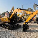 Original 0.12m3 Bucket Capacity Little Compact Used Excavator SANY SY75Cpro