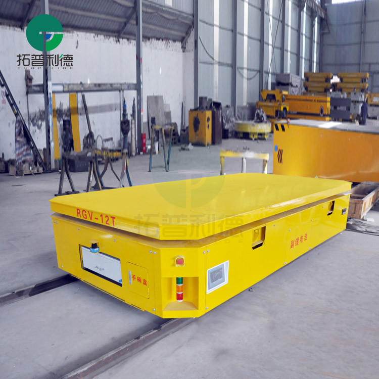 Warehouse rechargeable automatic RGV Electrtical Rail Transfer cart
