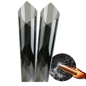 Wholesale Transparent Tint Film Bullet / Explosion Proof Safety Glass Protective Film from china suppliers
