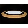 Buy cheap 18W+6W Round Yellow Edge Surface Mount LED Panel Ceiling Light (3 Cycle) from wholesalers