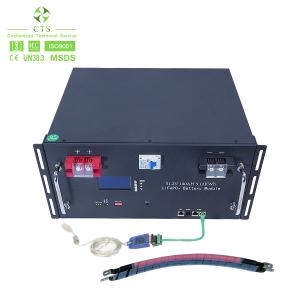 Wholesale Lifepo4 Racked Lithium Ion Battery 24v 48v 100ah 200ah 5kw 10kw For Home Storage from china suppliers