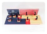 Customize Wooden Counter Watch Holder Stand Black Red Assemble Luxury Acrylic