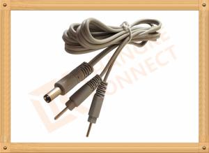 Wholesale DC 5.5 Tens Unit Cables To 2.0 2 Pin Medial Tens EMS Electrode Lead Wires from china suppliers