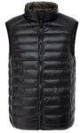 Autumn Mens Light Down Jacket , Plus Size Men Ultra Light Down Vest Waterproof